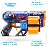 imageXSHOT Skins Dread Blaster  Poppy Playtime Kissy by ZURU with 12 Darts Rotating Double Barrel Air Pocket Dart Technology Toy Foam Blaster for Kids Teens and AdultsJumpscare