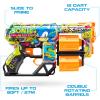 imageXSHOT Skins Dread Sonic Robotnik Blaster with 24 Darts  Malice Skin by ZURU Double Rotating Barrels Air Pocket Dart Technology Toy Foam Blaster for Kids Teens and AdultsHyper Spike
