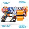 imageXSHOT Skins Dread Sonic Robotnik Blaster with 24 Darts  Malice Skin by ZURU Double Rotating Barrels Air Pocket Dart Technology Toy Foam Blaster for Kids Teens and AdultsSuper Speed