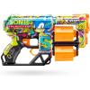 imageXSHOT Skins Dread Sonic Robotnik Blaster with 24 Darts  Malice Skin by ZURU Double Rotating Barrels Air Pocket Dart Technology Toy Foam Blaster for Kids Teens and AdultsHyper Spike