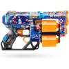 imageXSHOT Skins Dread Sonic Robotnik Blaster with 24 Darts  Malice Skin by ZURU Double Rotating Barrels Air Pocket Dart Technology Toy Foam Blaster for Kids Teens and AdultsRace Team