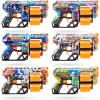 imageXSHOT Skins Dread Sonic Robotnik Blaster with 24 Darts  Malice Skin by ZURU Double Rotating Barrels Air Pocket Dart Technology Toy Foam Blaster for Kids Teens and AdultsSuper Speed