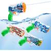 imageXSHOT Water FastFill Skins Nano 4 Pack by ZURU Refresh Watergun XSHOT Water Toys 4 Blasters Total Fills with Water in just 1 Second Hydra Waves White Flame Emerald Flame