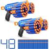 imageXSHOT Insanity Manic Blaster Dual Pack by ZURU with 48 Darts Air Pocket Technology Darts and Dart Storage Outdoor Toy for Boys and Girls Teens and Adults