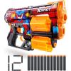 imageXSHOT Skins Dread Blaster  Poppy Playtime Kissy by ZURU with 12 Darts Rotating Double Barrel Air Pocket Dart Technology Toy Foam Blaster for Kids Teens and AdultsToony