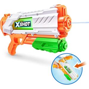 imageXSHOT FastFill Medium Water Blaster by ZURU Watergun for Summer XSHOT Water Toys Squirt Gun Soaker Fills with Water in just 1 Second Big Water Toy for Children Boys Teen Men MediumOrange