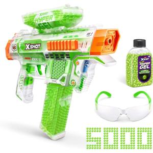 imageXSHOT Hyper Glow NightStrike Blaster 5000 Pellets by ZURU Motorized Blaster Outdoor Toy for Boys and Girls Teens and Adults Aged 14Medium