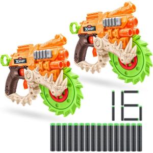 imageXSHOT Insanity HorrorFire Dread Hammer by Zuru with 48 Darts Air Pocket Technology Darts and Dart Storage Outdoor Toy for Boys and Girls Teens and AdultsReaper X Twin Pack