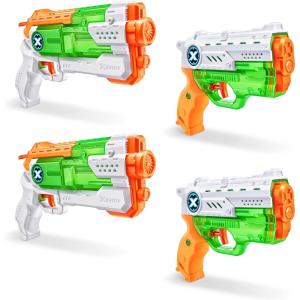 imageXSHOT Nano Fast Fill 2 Pack  Micro FastFill 2 Pack by ZURU Refresh Watergun X Shot Water Toys 4 Blasters Total Fills with Water in just 1 Second