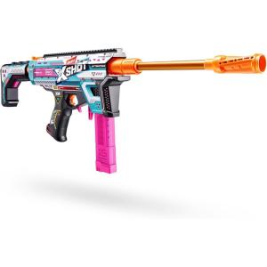 imageXSHOT Pro Motorized Piston Pump AEB with 40 Air Pocket Technology Half Darts by ZURU Motorized Dart Blaster Outdoor Toy Teens and Adults Aged 14