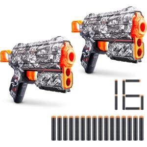 imageXSHOT Skins Flux Dart Blaster 2PK  Graffiti 16 Darts by ZURUIllustrate