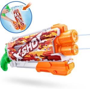 imageXSHOT Water FastFill Skins Pump Action Water Blaster Red Camo by ZURU XSHOT Watergun Fills in 1 SecondRed