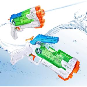 imageXSHOT Water Warfare Micro FastFill Water Blaster 2 Pack by ZURU with Struggle Free Packaging Summer Watergun XSHOT Water Toys 2 Blasters Total Fills with Water in just 1 Second 2 Pack