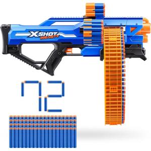 imageXShot Insanity Mad Mega Barrel by ZURU with 72 Darts Air Pocket Technology and Dart Storage Rotating Barrel with Large Dart Capacity Outdoor Toy for Boys and Girls Teens and Adults