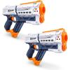 imageXSHOT Chaos Meteor Blaster 2 Pack  24 Darts by ZURU XSHOT White Dart Ball Blaster Toy Blaster Easy Reload Rapid Fire Power Quick Fast Reload Toys for Kids Boys Teens Adults WhiteWhite