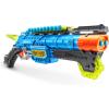 imageXSHOT Dino Attack Claw Hunter 24 Darts  4 Shooting Targets by ZURU XSHOT Blue Foam Dart Blaster Toy Blaster Shotgun Style Twin Barrel Dinosaur Design Toys for Boys Kids Teens Blue