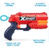 imageXSHOT Excel 2 Reflex 6  2 Kickback 4 Pack  48 Darts  3 Shooting Targets by ZURU XSHOT Red Foam Dart Blaster Toy Blaster Rotating Barrels Toys for Kids Teens Adults RedRed