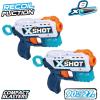 imageXSHOT Excel Double Kickback 6 Shooting Targets  8 Darts Blaster Combo Pack by ZURU XSHOT Red Foam Dart Blaster Toy Blaster Compact Toys for Kids Teens Adults RedWhite