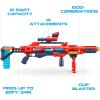 imageXSHOT Excel Regenerator 48 Darts by ZURU Red Foam Dart Blaster Toy Blaster 12x InterChangeable attachments Toys for Kids Teens Adults RedRed