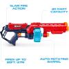 imageXSHOT Excel Turbo Fire 48 Darts by ZURU Red Foam Dart Blaster Toy Blaster Barrel Automatically Rotates Slam Fire Toys for Kids Teens Adults RedRed