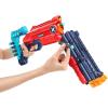 imageXSHOT Excel Vigilante 12 Darts  4 Shooting Targets by ZURU XSHOT Red Foam Dart Blaster Toy Blaster Twin Barrels Pump Action QuickFire Toys for Kids Teens Adults RedRed