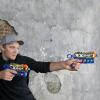 imageXShot XShot Excel Royale Edition Reflex 6 and Kickback Combo Pack 3 Cans  16 Darts by ZURU Golden Foam Dart Blaster Easy Reload Toy Shooting Toys for Kids Teens Adults