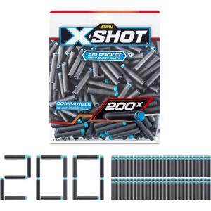 imageXSHOT Darts Refill Pack by ZURU Universally Compatible Foam Darts Refill Pack 200 Darts
