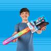 imageXSHOT Role Play Pixel Sword by ZURU  Foam Sword with Pixelated Design amp Plastic Grip Lightweight Safe Role Play Toy for Kids Ages 6 Teens amp Adults Costumes Cosplay amp Backyard Battles