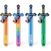 imageXSHOT Role Play Pixel Sword by ZURU  Foam Sword with Pixelated Design amp Plastic Grip Lightweight Safe Role Play Toy for Kids Ages 6 Teens amp Adults Costumes Cosplay amp Backyard Battles