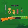 imageXSHOT Role Play Big Hunter by ZURU  Outdoor Explorer Role Play Kit with NonFiring Blaster 6 Ejecting Rounds Knife Walkie Talkie Compass amp Whistle Adventure Toy for Kids Ages 5 Teens amp Adults