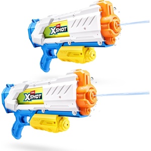 image:imageXSHOT Water FastFill Medium Water Blaster 2 Pack by ZURU Watergun 2 Pack X Shot Water Blaster Fills with Water in just 1 SecondNew Refresh Fast Fill Medium Water Blaster 2 Pack