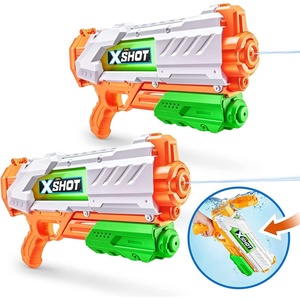 image:imageXSHOT Water FastFill Medium Water Blaster 2 Pack by ZURU Watergun 2 Pack X Shot Water Blaster Fills with Water in just 1 SecondOriginal Fast Fill Medium Water Blaster 2 Pack